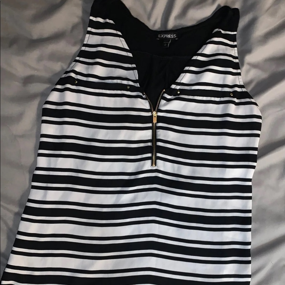 Express sleeveless blouse